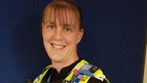 PCSO Vicki Jackson is our Safer Schools Officer