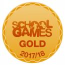 School Games Gold 2017-18 Logo